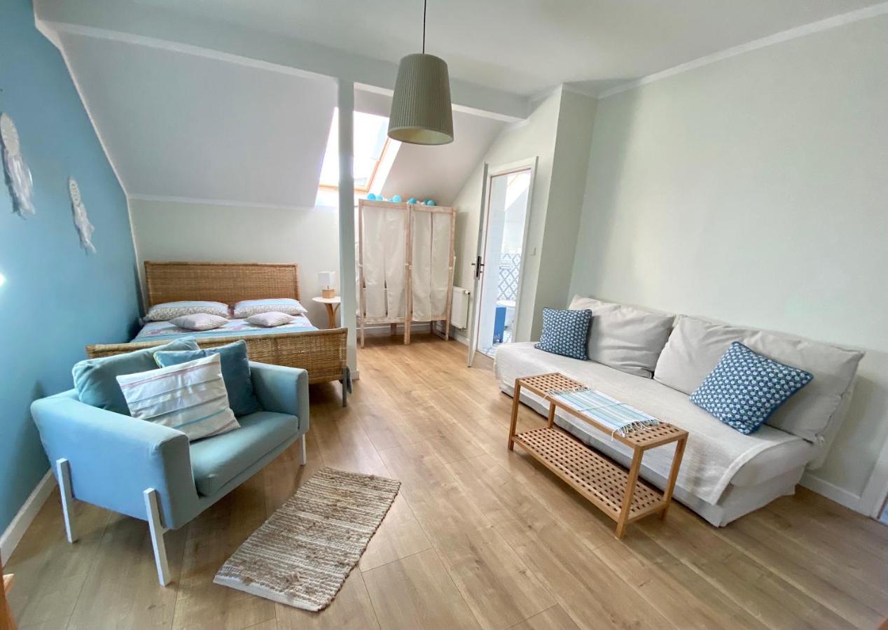 Szary Domek Apartamenty אוסטקה מראה חיצוני תמונה